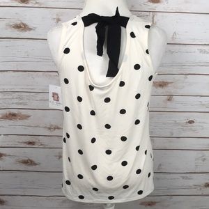 🖤NWT! Boutique Polka dot tank! 🖤